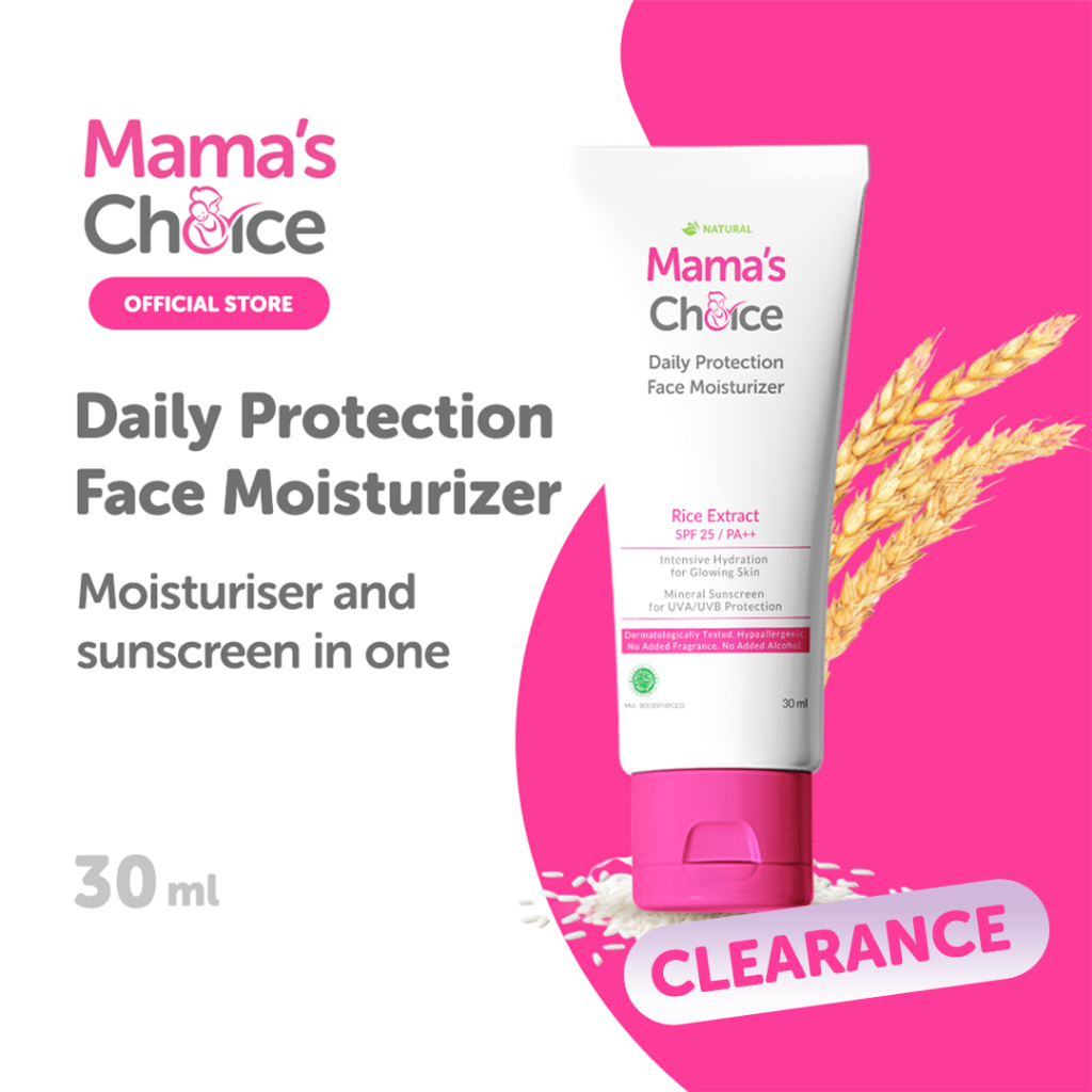 Daily Protection Face Moisturizer By Mama S Choice Sunscreen Spf