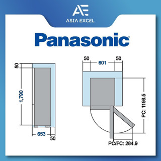 Panasonic Nr Bv Bpks L Black Door Bottom Freezer Refrigerator