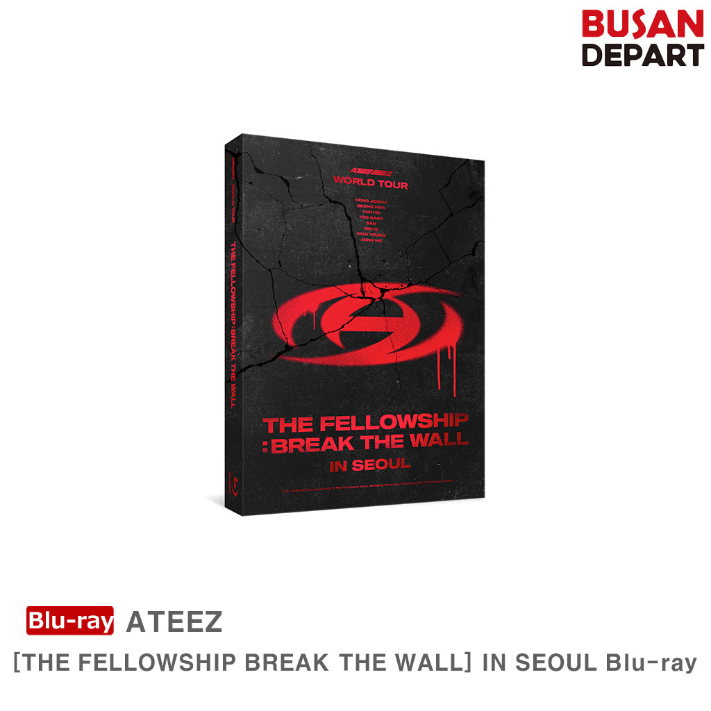 Ateez World Tour The Fellowship Break The Wall In Seoul Blu Ray