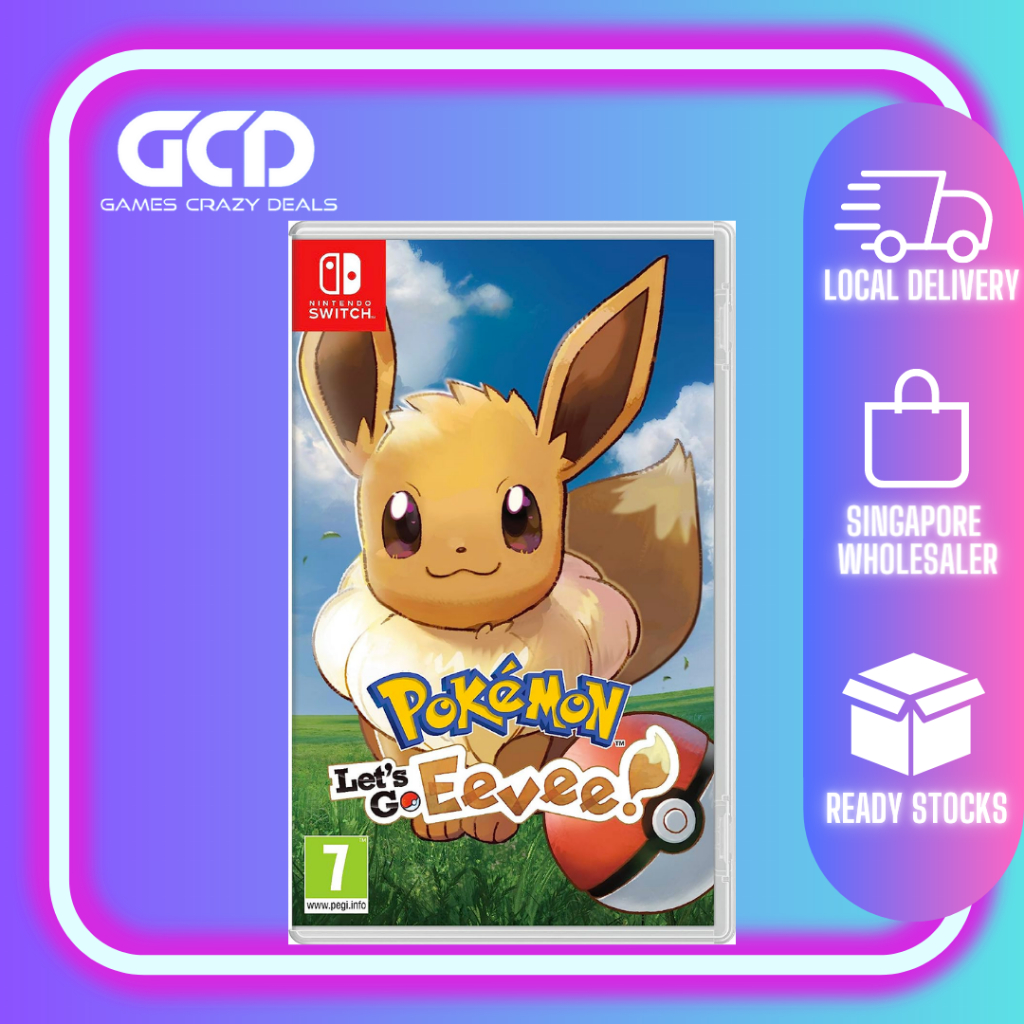 Nintendo Switch Pokemon Let S Go Eevee Eu Shopee Singapore