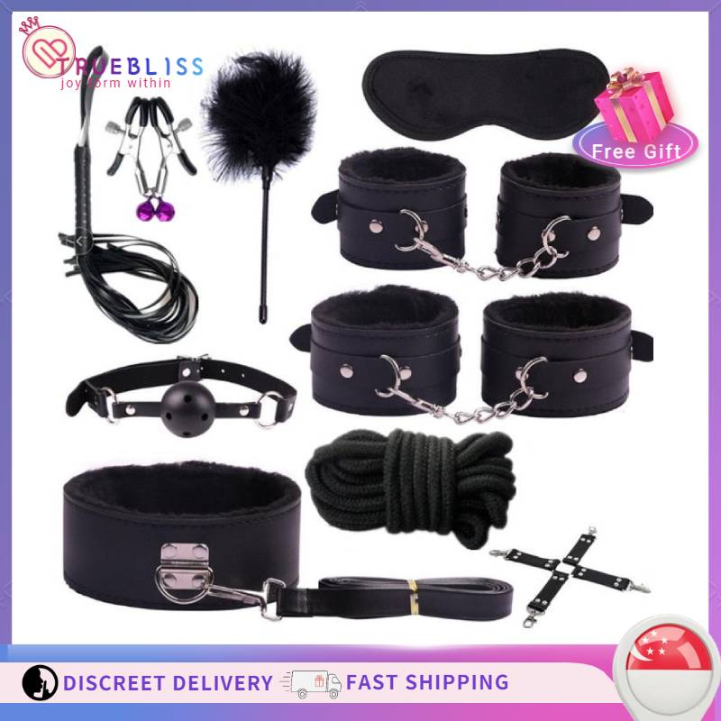 SG Seller SM BDSM Sex Toys For Women Beginner 10 Piece Set Adult Sex