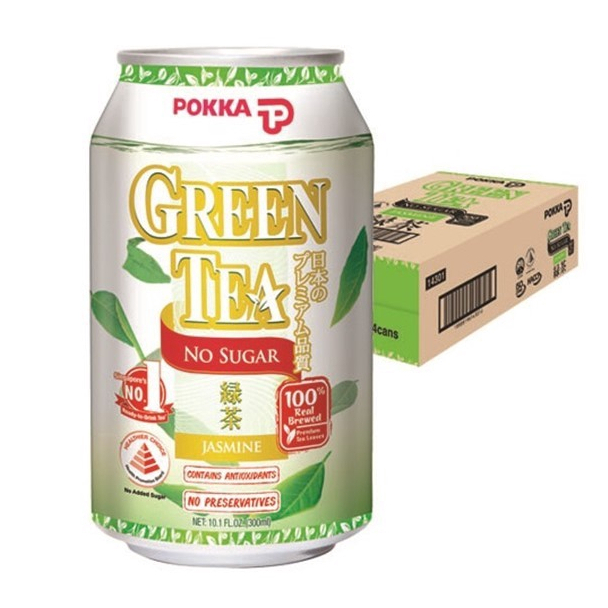 Pokka Jasmine Green Tea No Sugar S X Ml Shopee Singapore