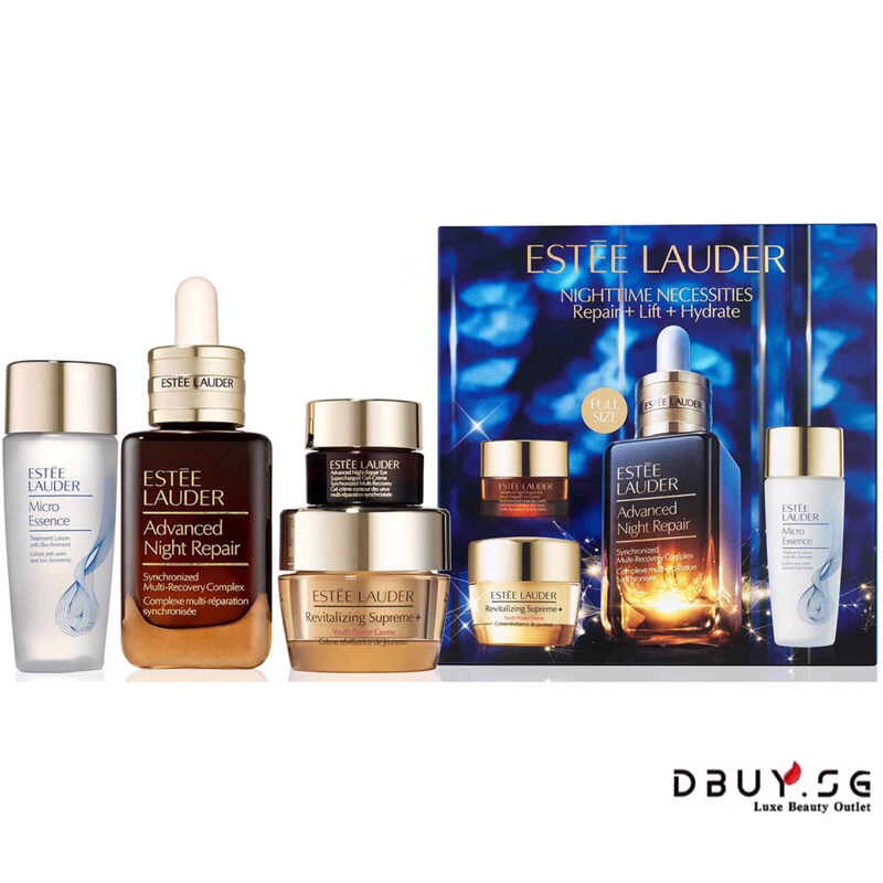 Estee Lauder Nighttime Repair Lift Hydrate Pcs Gift Set Advanced