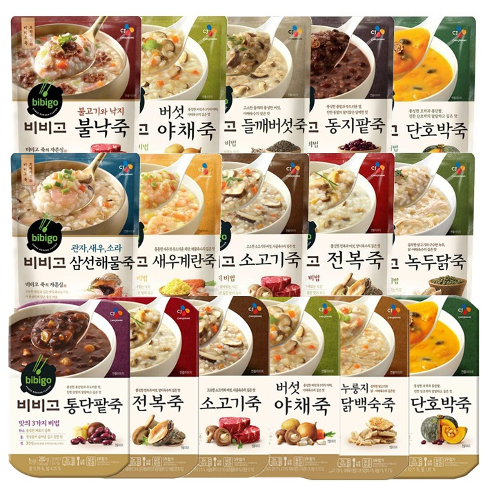 Lowest Price CJ Bibigo Korean Porridge Series 280g Korean Porridge