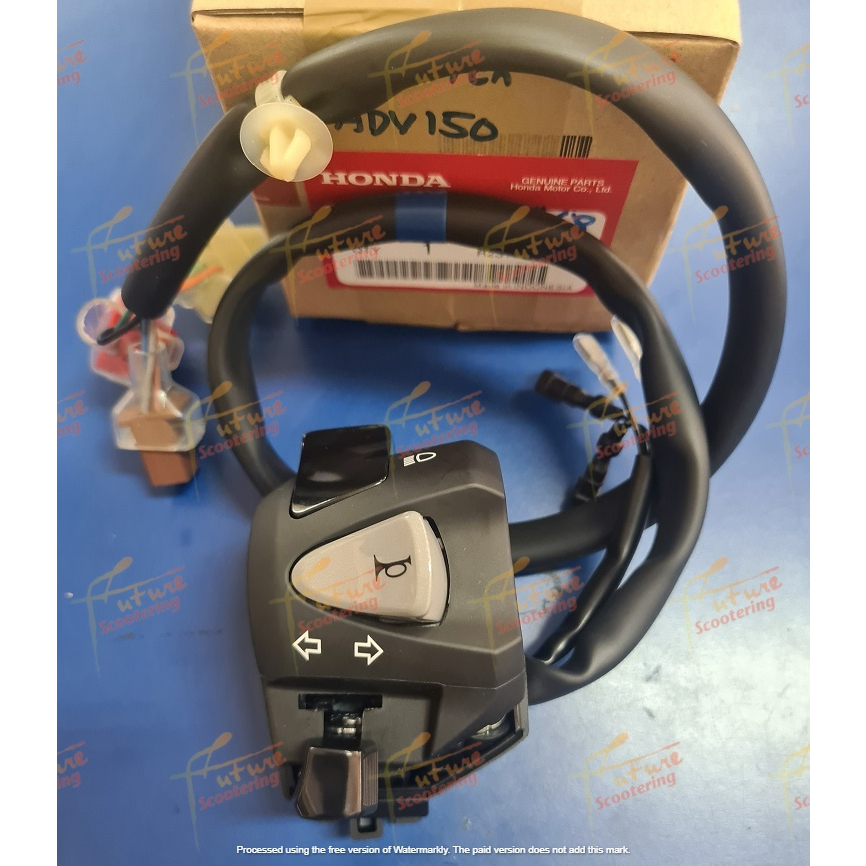 Honda ADV 150 Switch Assy Dimmer And Horn And Winker Signal Genuine