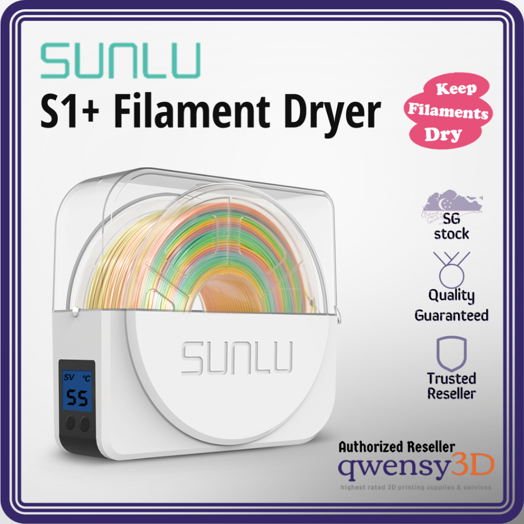 Sunlu FilaDryer S1 Plus Beat Humidity Always Dry Filament The