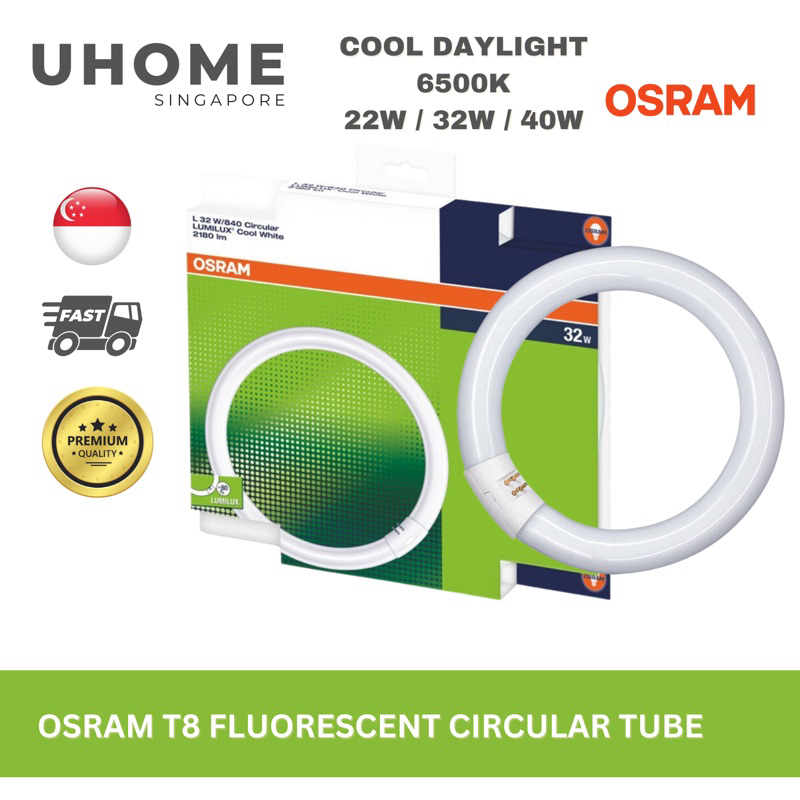 Osram T8 22w 32w 40w Fluorescent Circular Tube For Ceiling Light