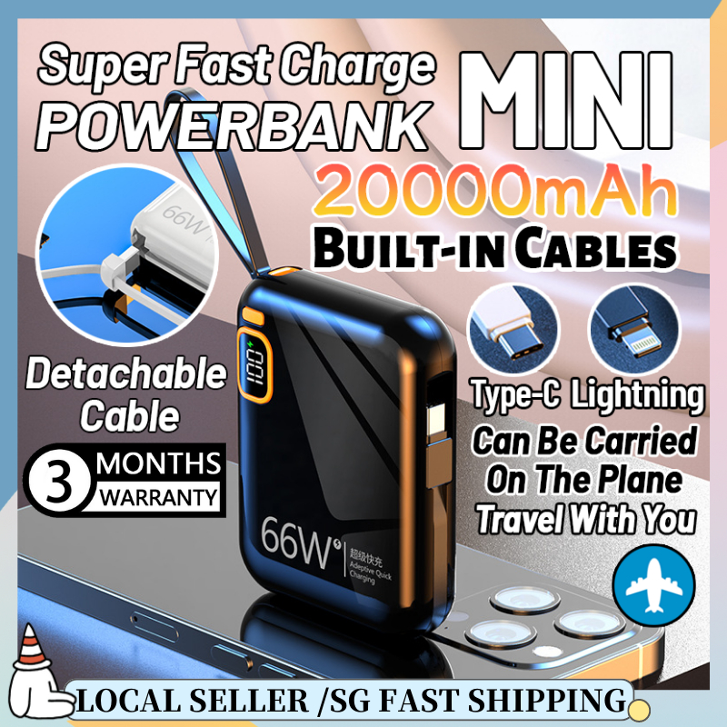 Sg Ready Stock Mah Mini Powerbank Fast Charging High Capacity