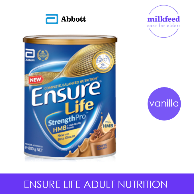 Ensure Life Adult Nutrition StrengthPro 800g Various Flavours