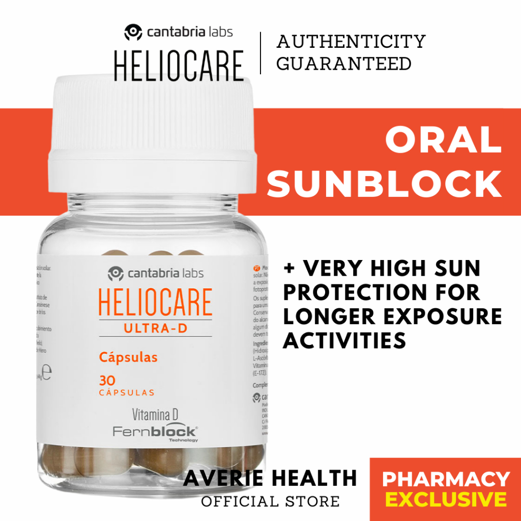 Heliocare ULTRA D Oral Capsules Sunscreen 30s Prevent Sunburn Sun