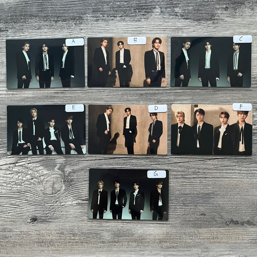 Enhypen World Tour FATE Weverse Official Photocard Unit Shopee Singapore