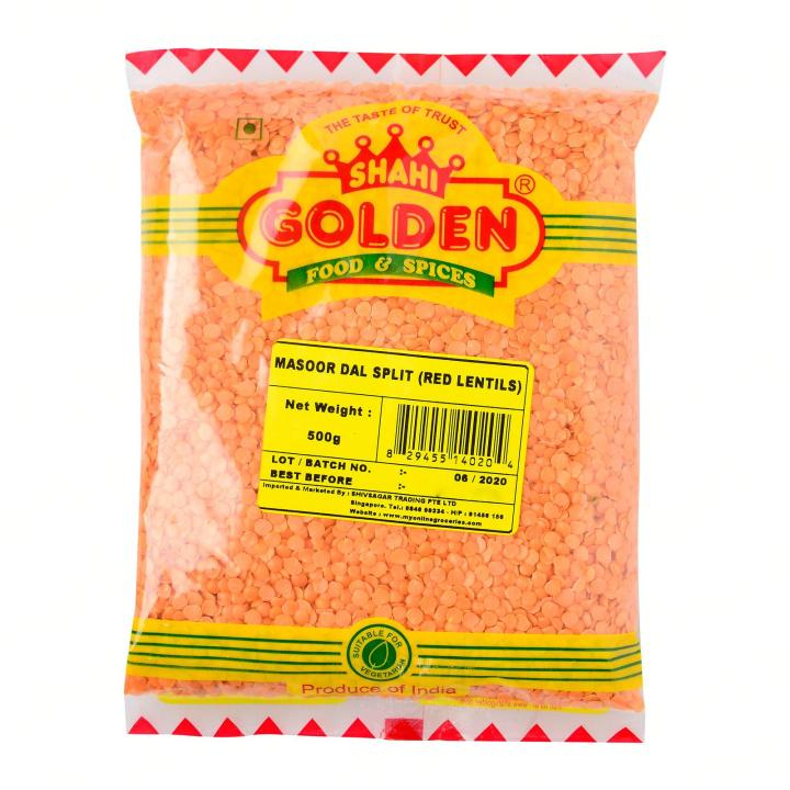 Shahi Golden Masoor Dhal Split Red Lentils 500g Shopee Singapore