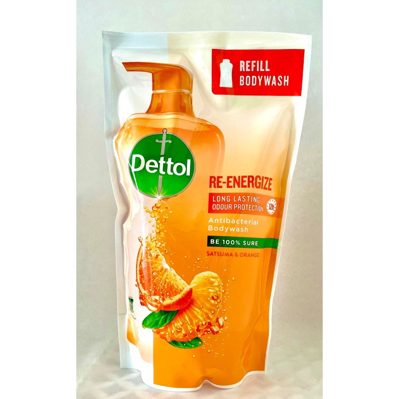 Ready Stock Refill Packs Body Wash Dettol Refill Antibacterial