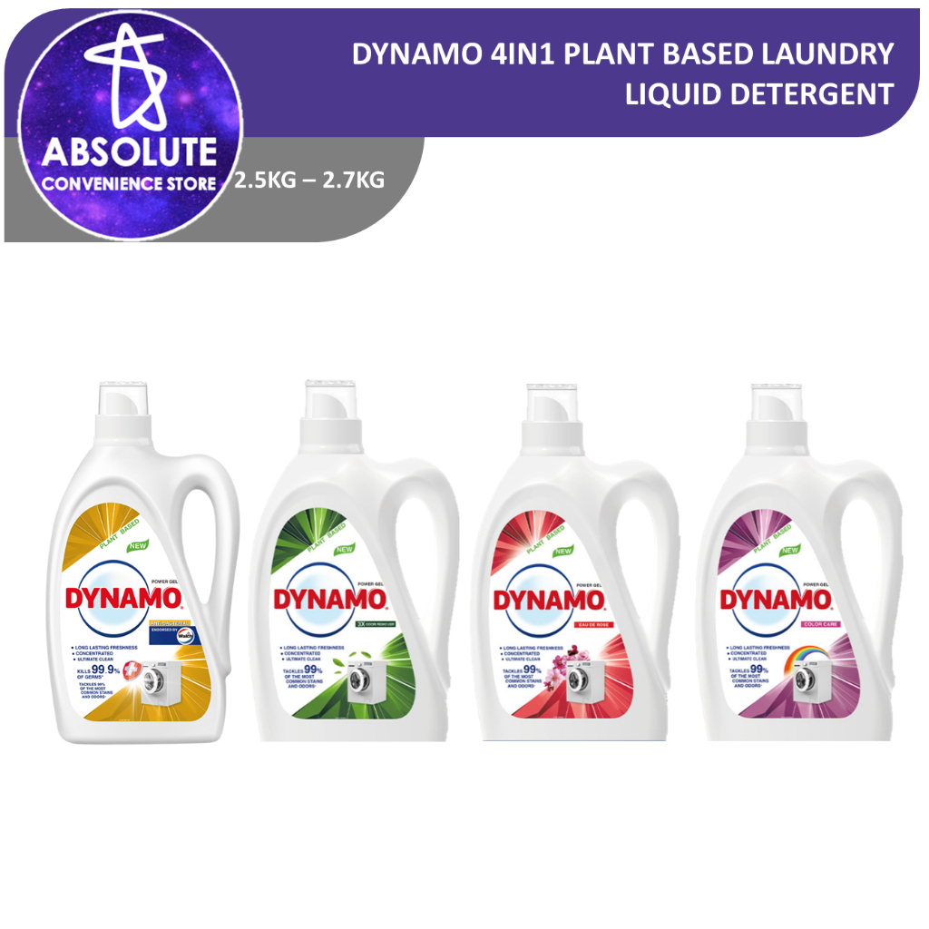 Bundle Of Dynamo Plant Based Laundry Liquid Detergent Shopee