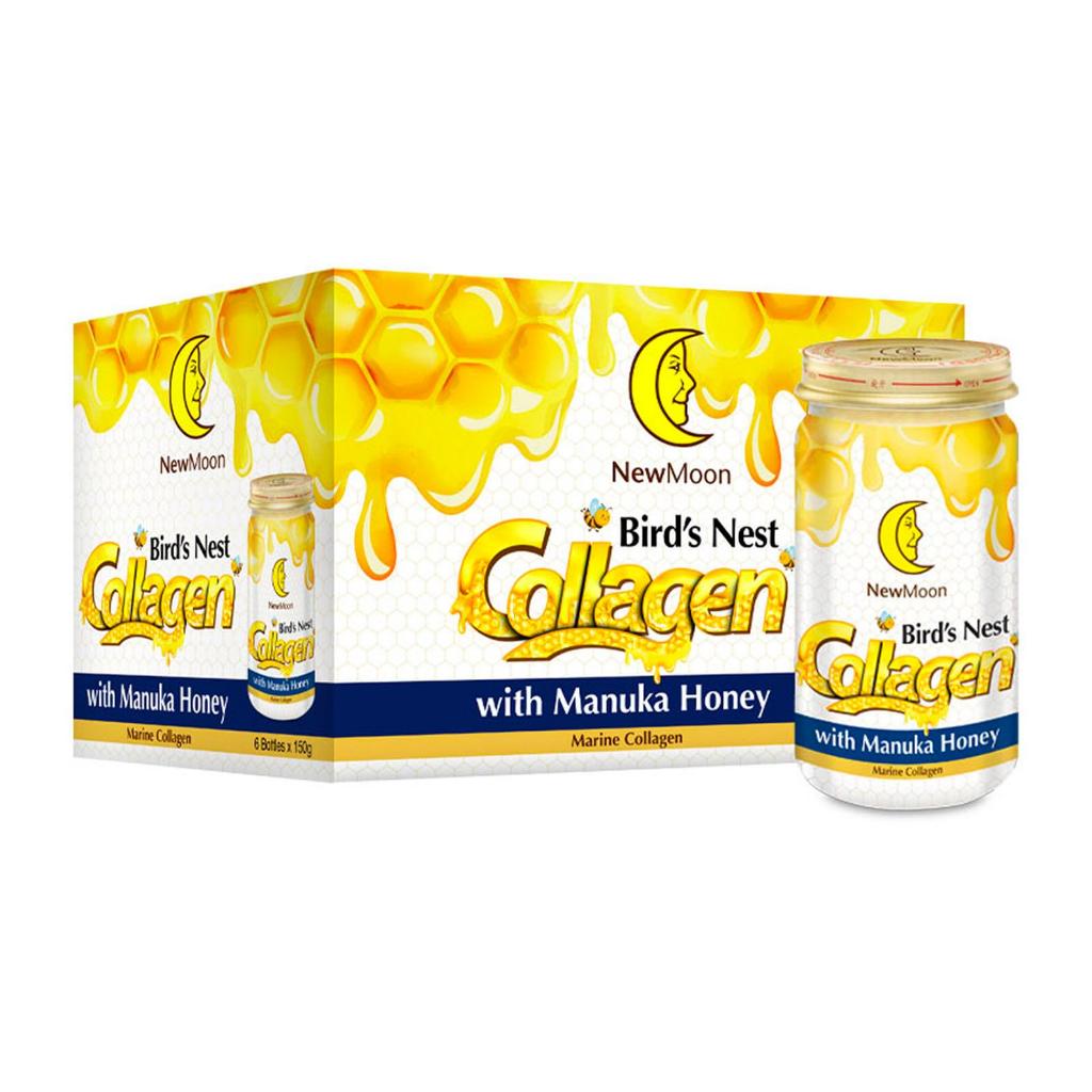 New Moon Birds Nest Collagen With Manuka Honey Bottles X G