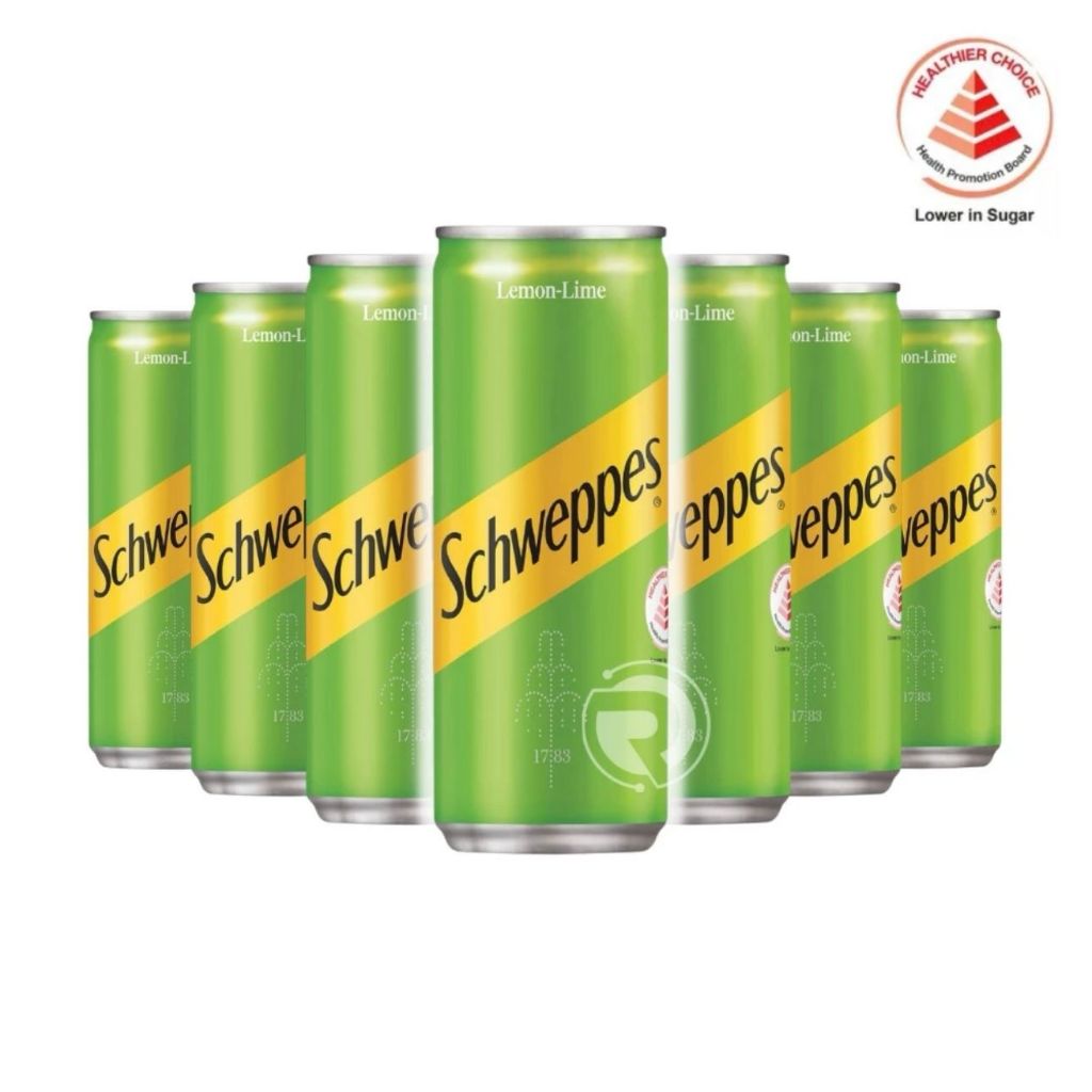 Schweppes Carbonated Drink Lemon Lime S X Ml Shopee Singapore