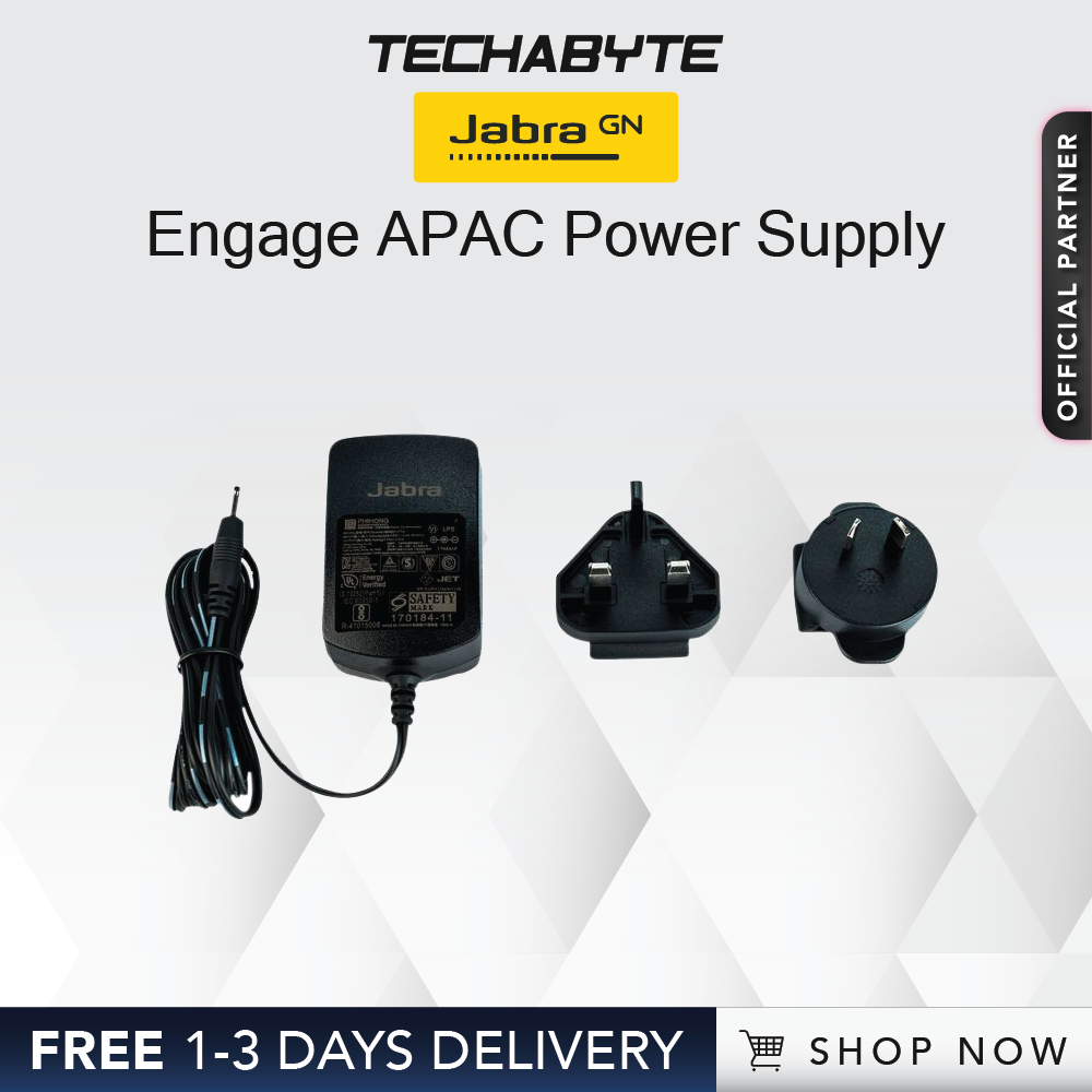 Jabra Engage APAC Power Supply Shopee Singapore