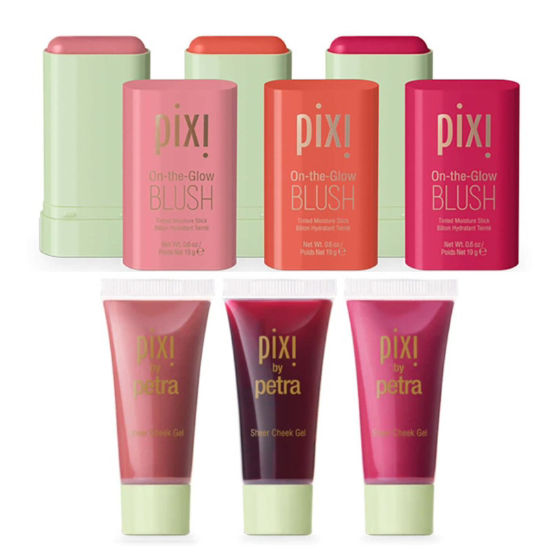 Pixi On The Glow Blush Stick Sheer Cheek Gel Shopee Singapore