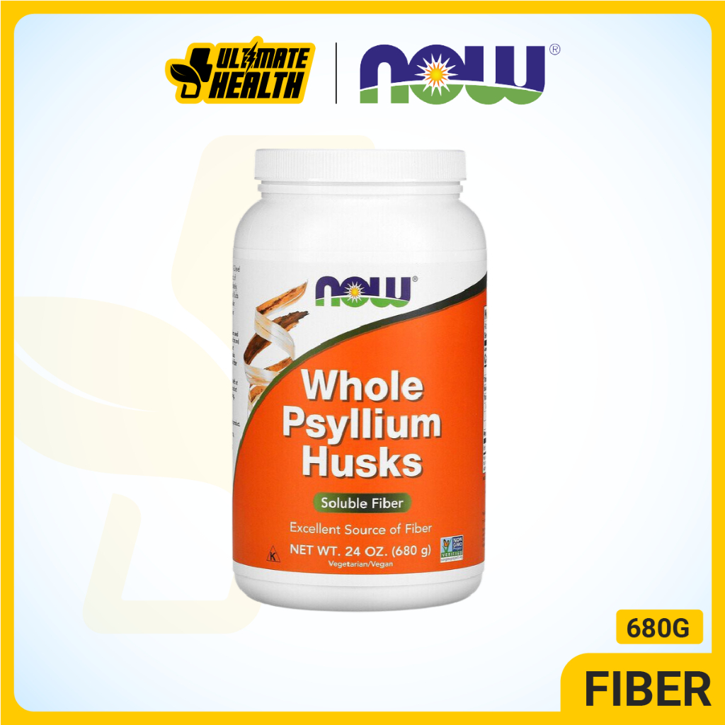 Now Foods Whole Psyllium Husks Soluble Fiber Lbs G