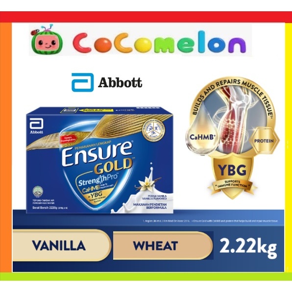 Ensure Gold Adult Complete Nutrition Vanilla Wheat BIB 2 22kg