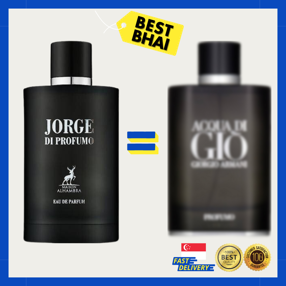 Jorge Di Profumo ORIGINAL By Maison Alhambra EDP 100 Ml ACQUA DI GIO