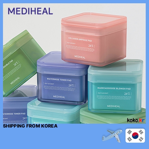 Mediheal Day Night Toner Pad Teatree Watermide Madecassoside