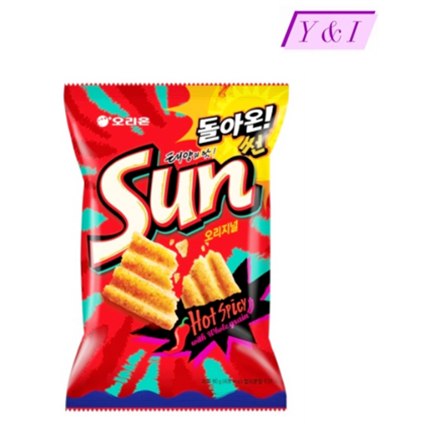 Korea Snack Orion Sun Hot Spicy Flavor 80g 썬칩 Shopee Singapore