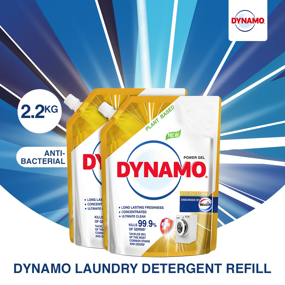 Bundle Of Dynamo Plant Based Laundry Liquid Detergent Refill Pack