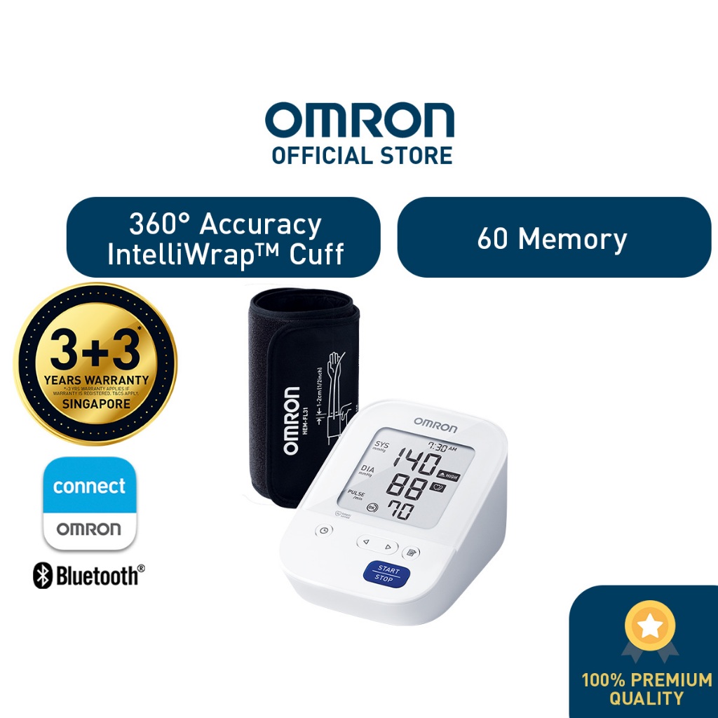 Omron Upper Arm Blood Pressure Monitor Hem T Years Warranty