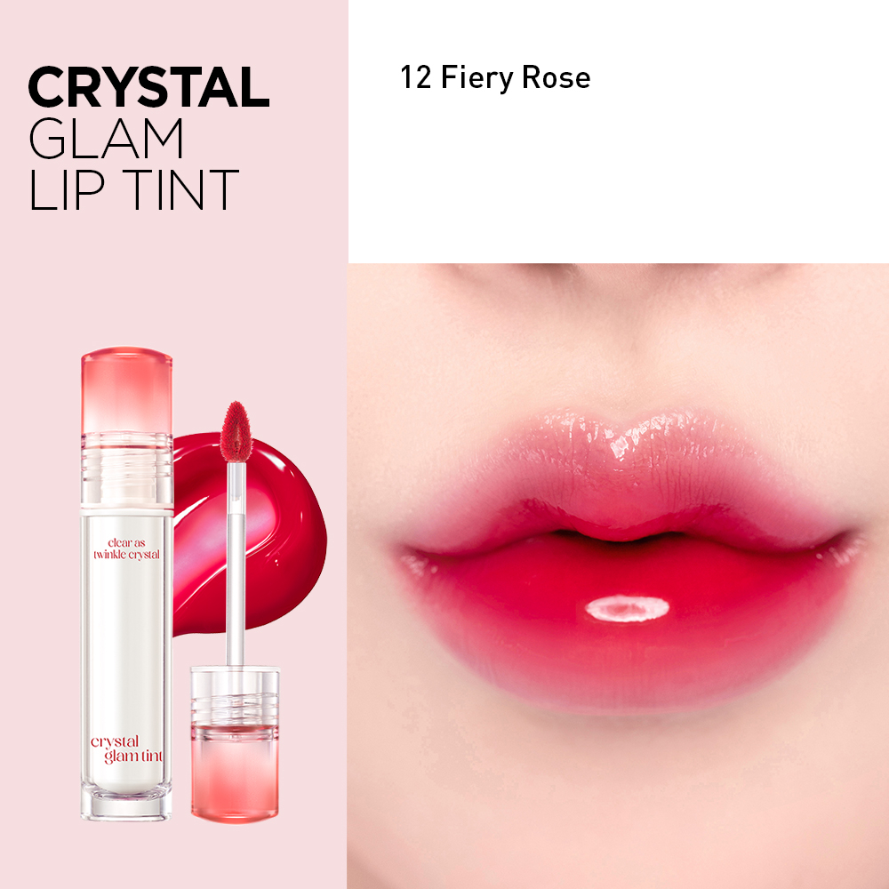 Clio New Colors Crystal Glam Tint Watery Lip Gloss Glow Lip Tint