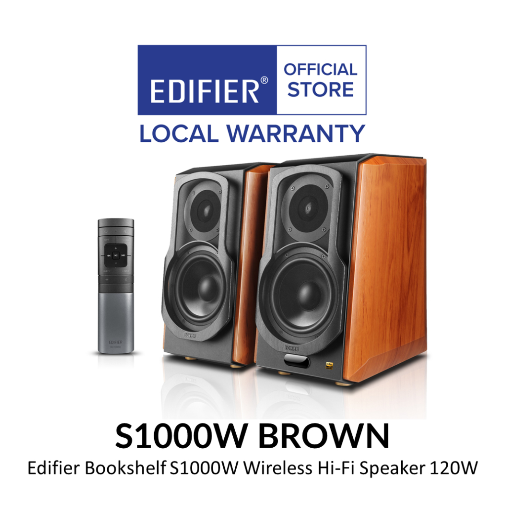 Edifier Bookshelf S W Wireless Hi Fi Speaker W Shopee Singapore