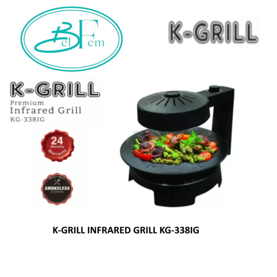 K Grill Infrared Grill Kg Ig No Smell No Smoke No Oil Splatter