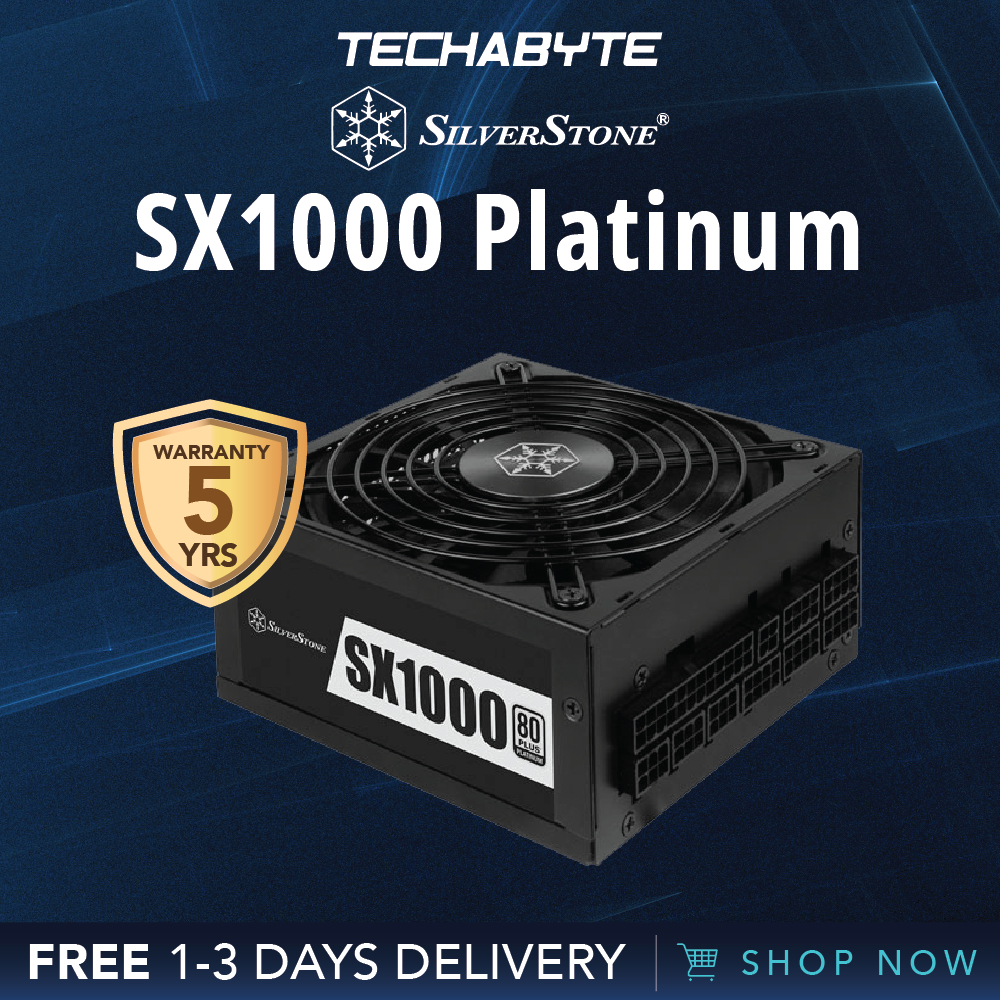 Silverstone Sx Platinum Plus Platinum W Fully Modular Sfx