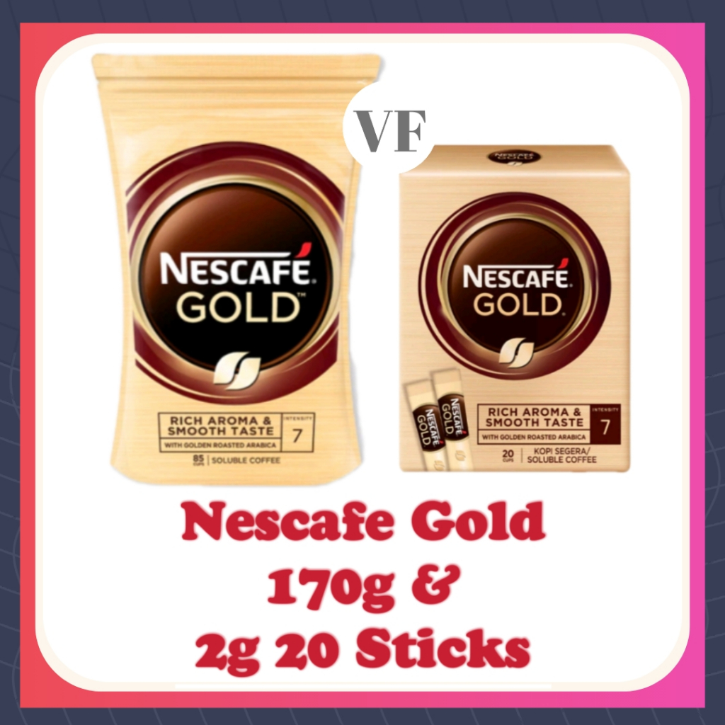 Nescafe Gold Rich Aroma Smooth Taste With Golden Roasted Arabica