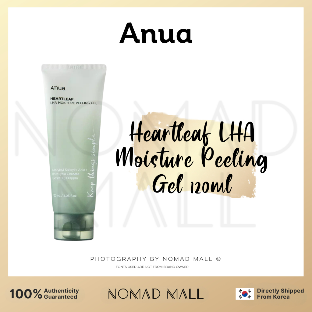 Anua Heartleaf Lha Moisture Peeling Gel Ml Shopee Singapore