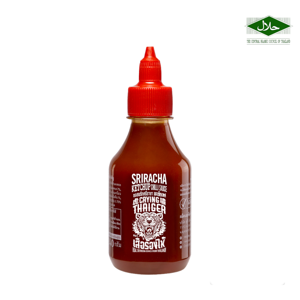 Crying Thaiger Sriracha Ketchup Chili Sauce 200ml Exp 03 06 2024