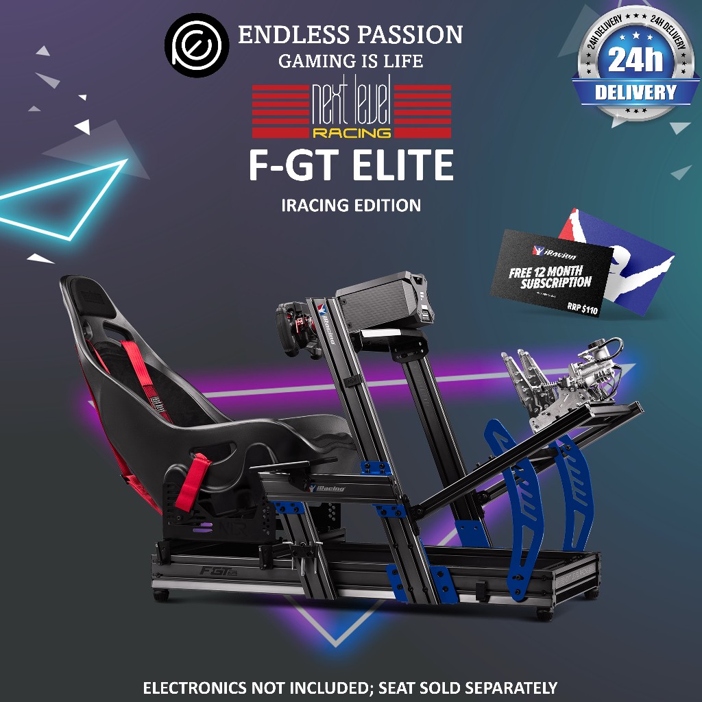 Next Level Racing F Gt Elite Formula And Gt Aluminum Profile Simulator