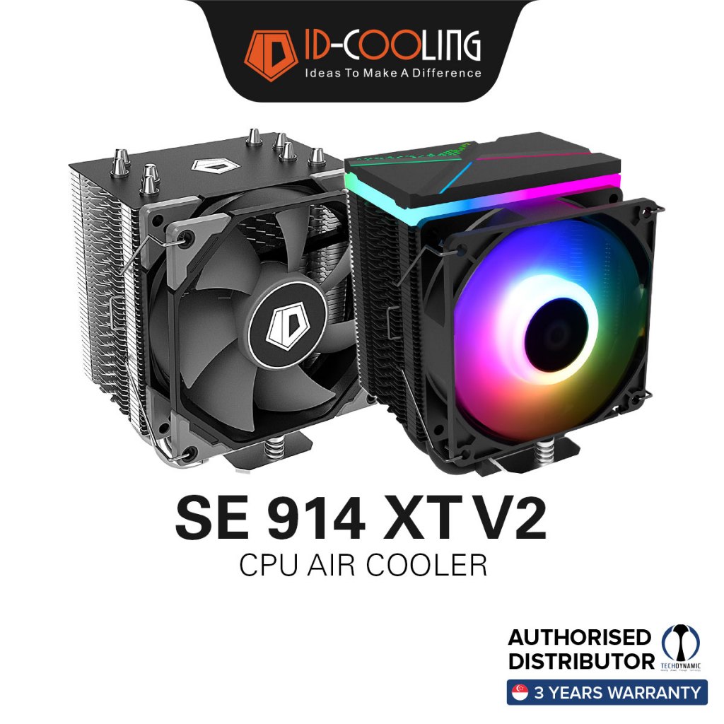 Id Cooling Se Xt Basic Argb V Cpu Air Cooler In Color Options