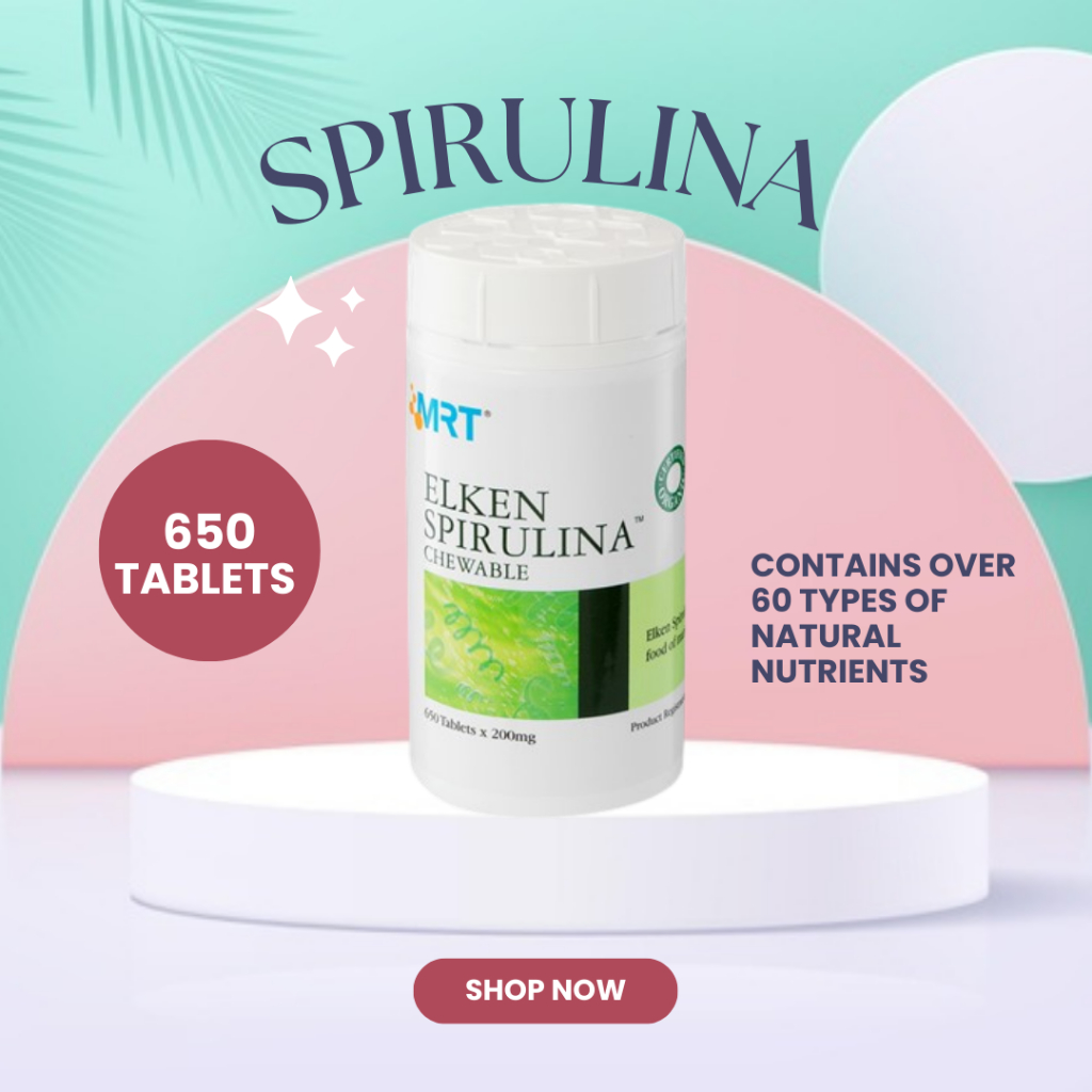 Elken Spirulina Tablets Enhances Your Body Resistance Against