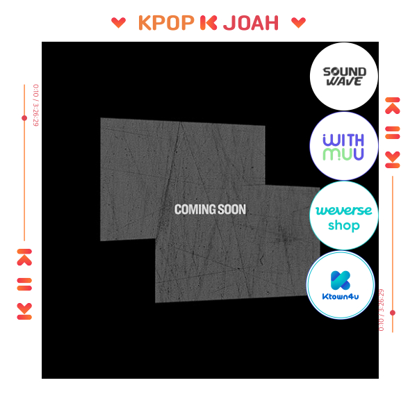 2 SET POB Weverse Albums Ver LE SSERAFIM HOT 5th Mini Album