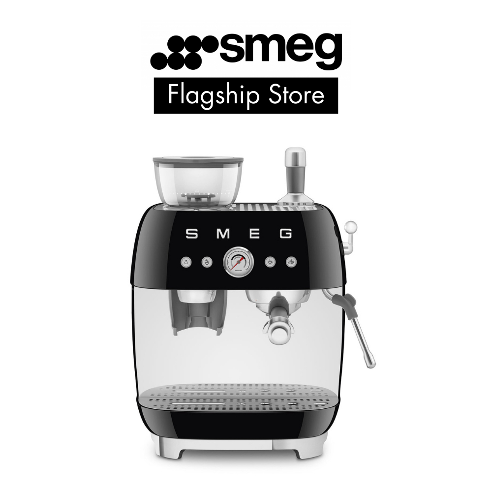 Smeg Espresso Coffee Machine With Integrated Grinder Available In