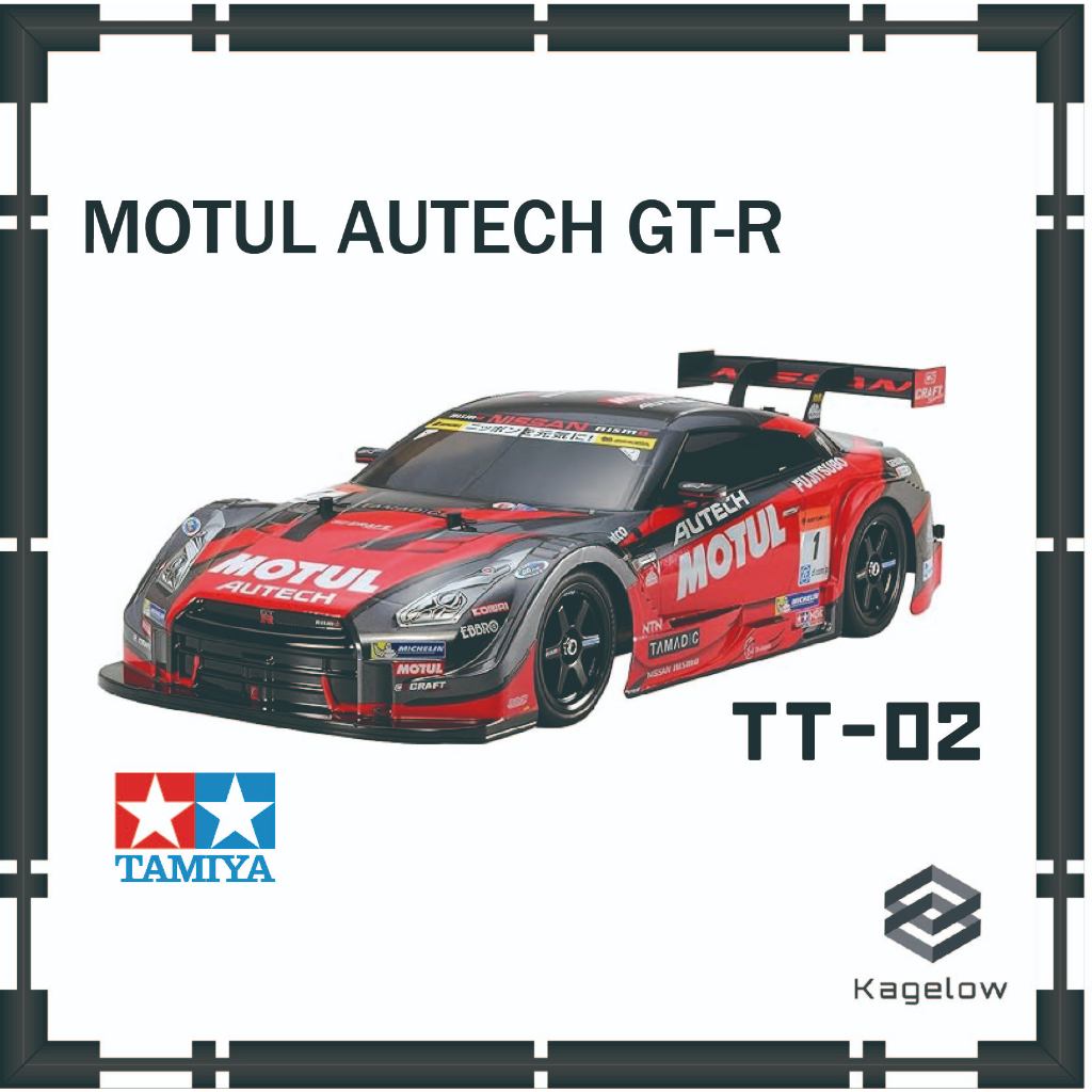 TAMIYA 1 10 Electric R C Car Series No 625 MOTUL AUTECH GT R TT 02