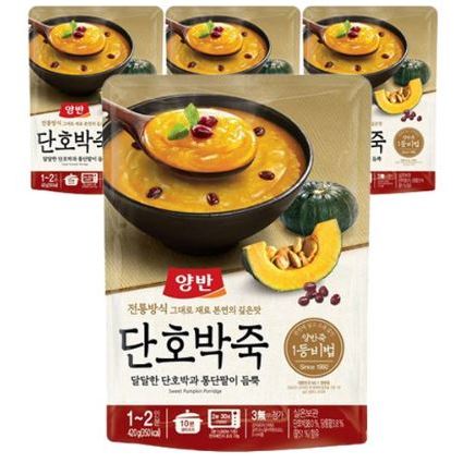 Dongwon Korean Porridge Yangban Rice Porridge Sweet Pumpkin G Pcs