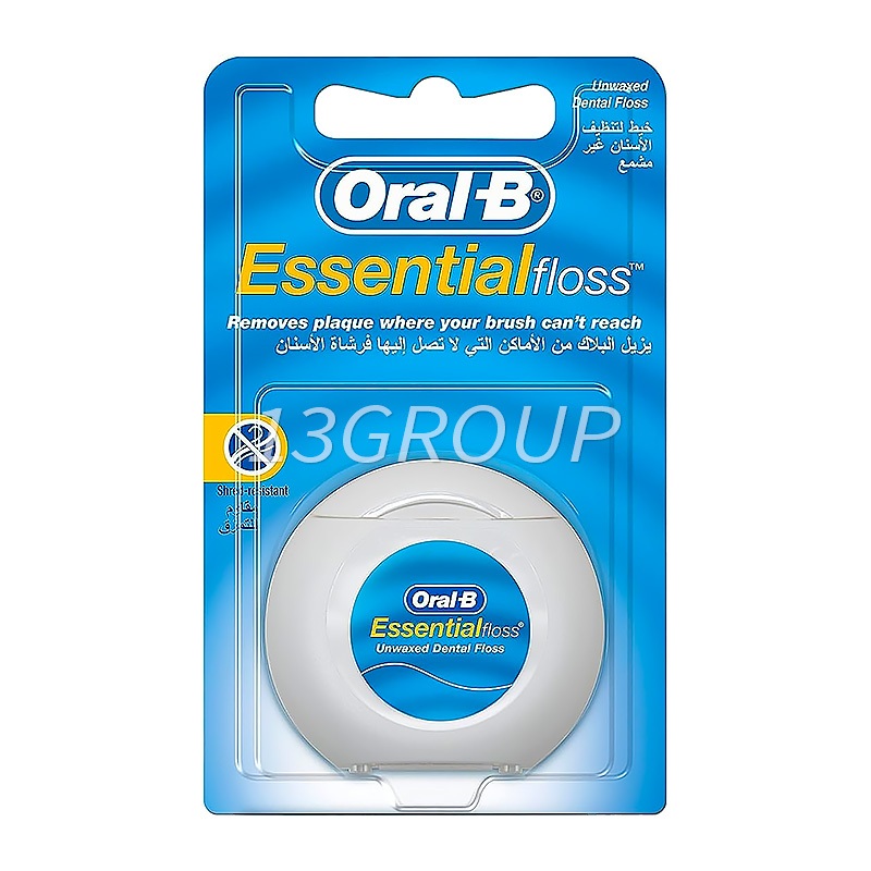 Oral B Dental Floss Essential Unwaxed Waxed Mint M Shopee Singapore