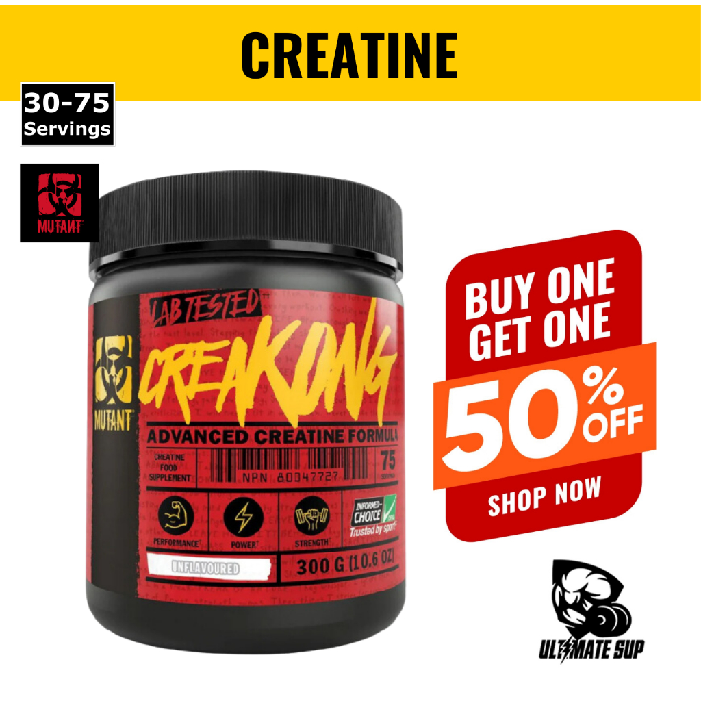 Mutant Creakong Cx Creatine Monohydrate Amino Acid Supplement