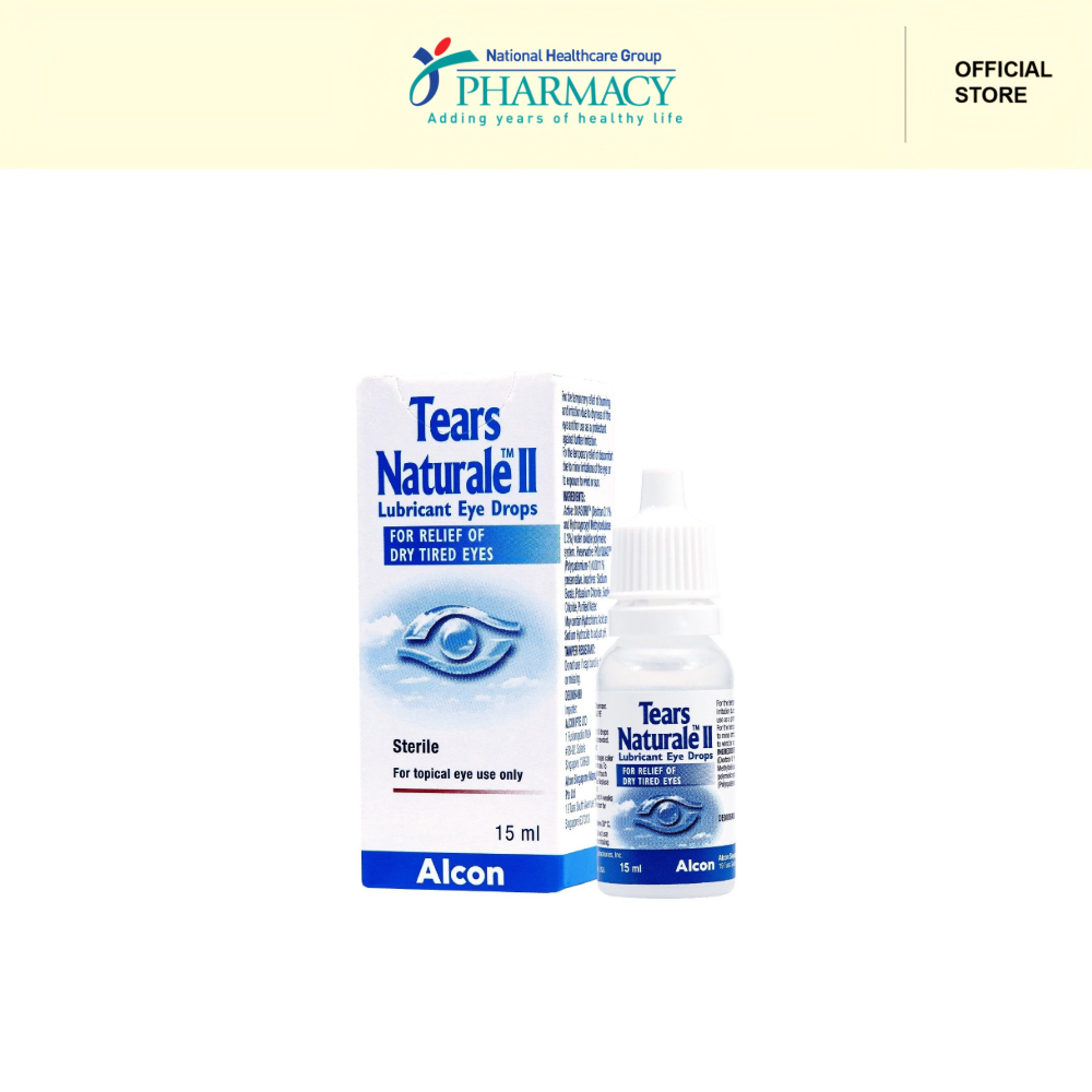 Alcon Tears Naturale II Eye Drop15ml Expiry Dec 2026 Shopee Singapore