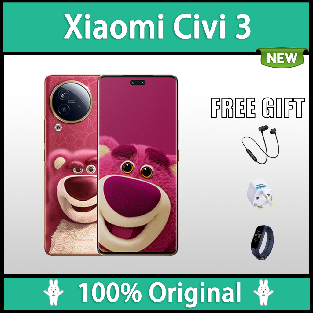 Xiaomi Civi 3 Disney Limited Dimensity 8200 Ultra AMOLED Strawberry