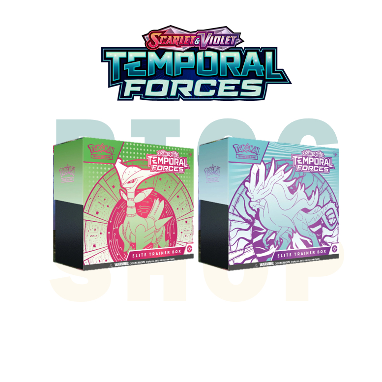 Temporal Forces Elite Trainer Box Etb Pokemon Tcg Sv Cards