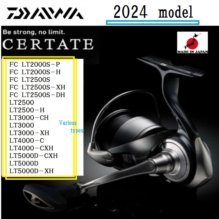 Daiwa Certate Various Typesfree Shippingmade In Japanfc Lt S