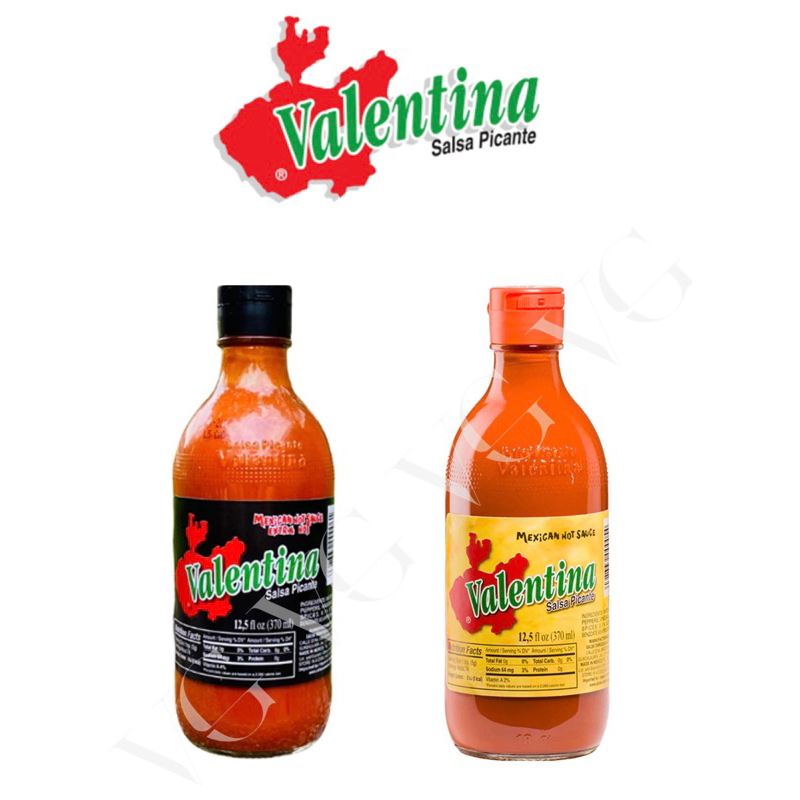 Sg Stock Valentina Usa Hot Sauce Extra Hot Black Label Original